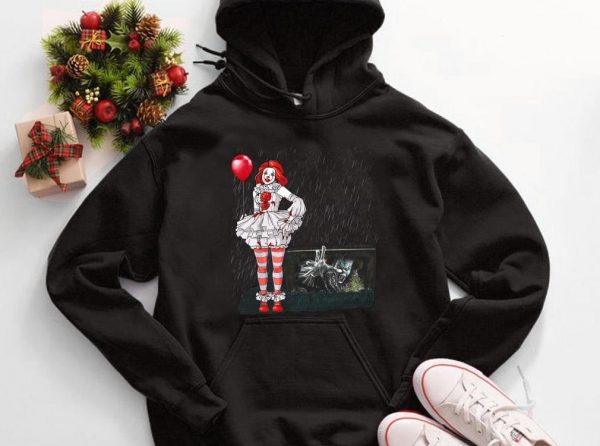 Premium Pennywise It Girl Halloween Shirt 3