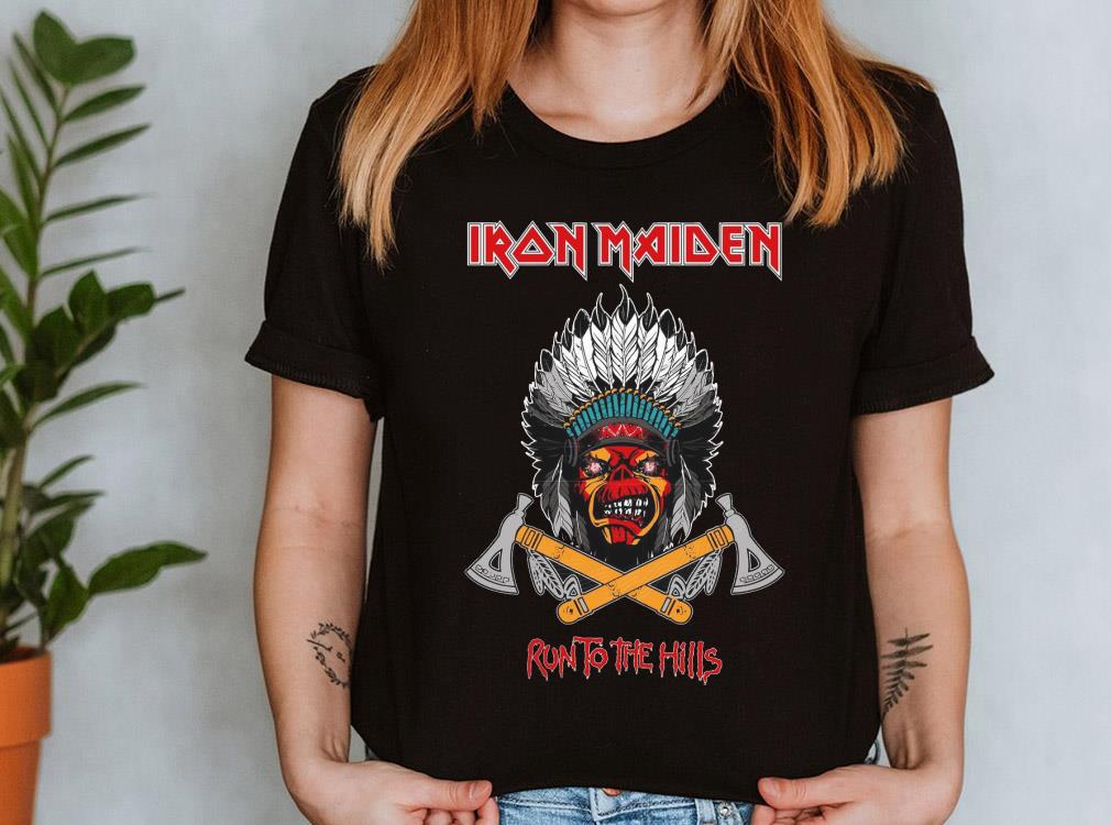 The Best Iron Maiden Native American Run To The Hills Shirt, Iron Maiden Native American Shirt The Best Iron Maiden Native American Run To The Hills Shirt, Iron Maiden Native American Shirt 3