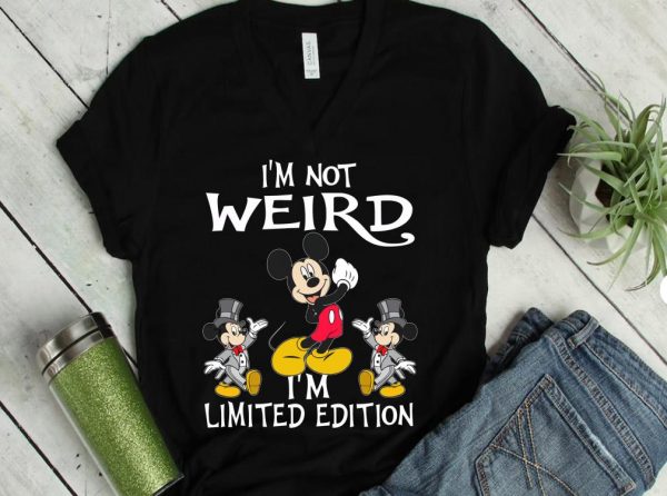 The Best Mickey Mouse I'm Weird I'm Limited Edition Shirt 1