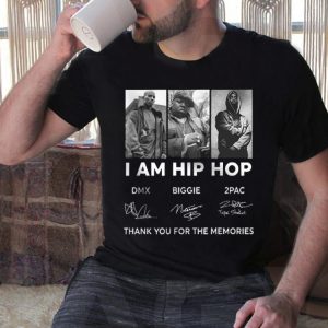 Vintage DMX Biggie 2Pac I am Hip Hop Shirt, DMX Biggie 2Pac Shirt 5