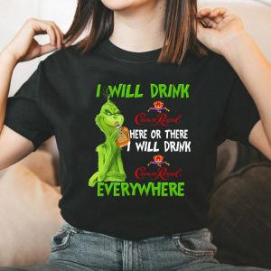 Vintage Grinch I Will Drink Crown Royal Everywhere Shirt, The Grinch Crown Royal Shirt 1 Vintage Grinch I Will Drink Crown Royal Everywhere Shirt, The Grinch Crown Royal Shirt