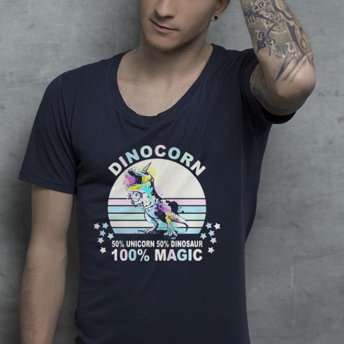 Dinocorn 50% unicorn 50% Dinosaur 100% Magic shirt Dinocorn 50 unicorn 50 Dinosaur 100 Magic shirt 4 - Dinocorn 50% unicorn 50% Dinosaur 100% Magic shirt