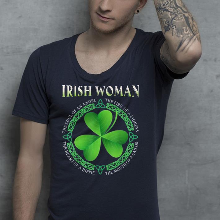 Irish Woman The Soul Of An Angel shirt 4 - Irish Woman The Soul Of An Angel shirt