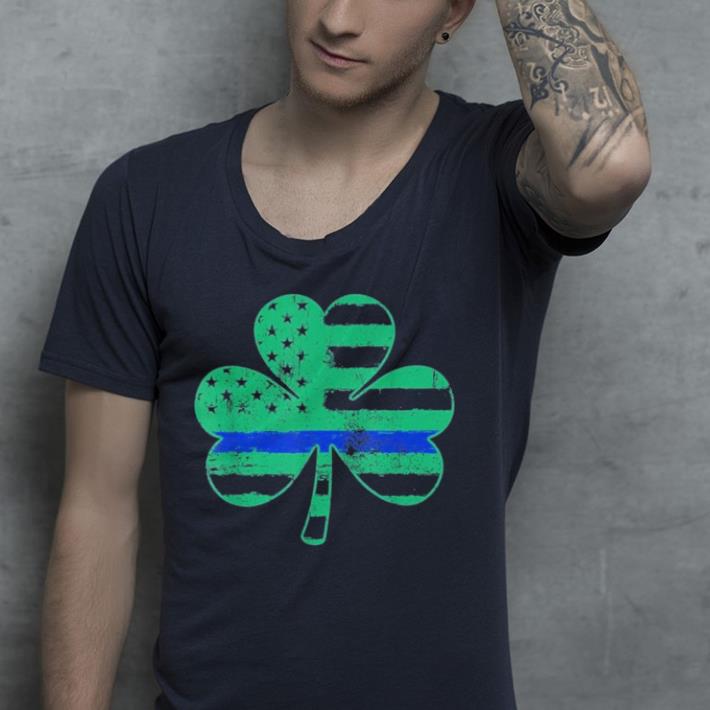 Thin Blue Line St Patricks Day shirt Thin Blue Line St Patricks Day shirt 4 - Thin Blue Line St Patricks Day shirt