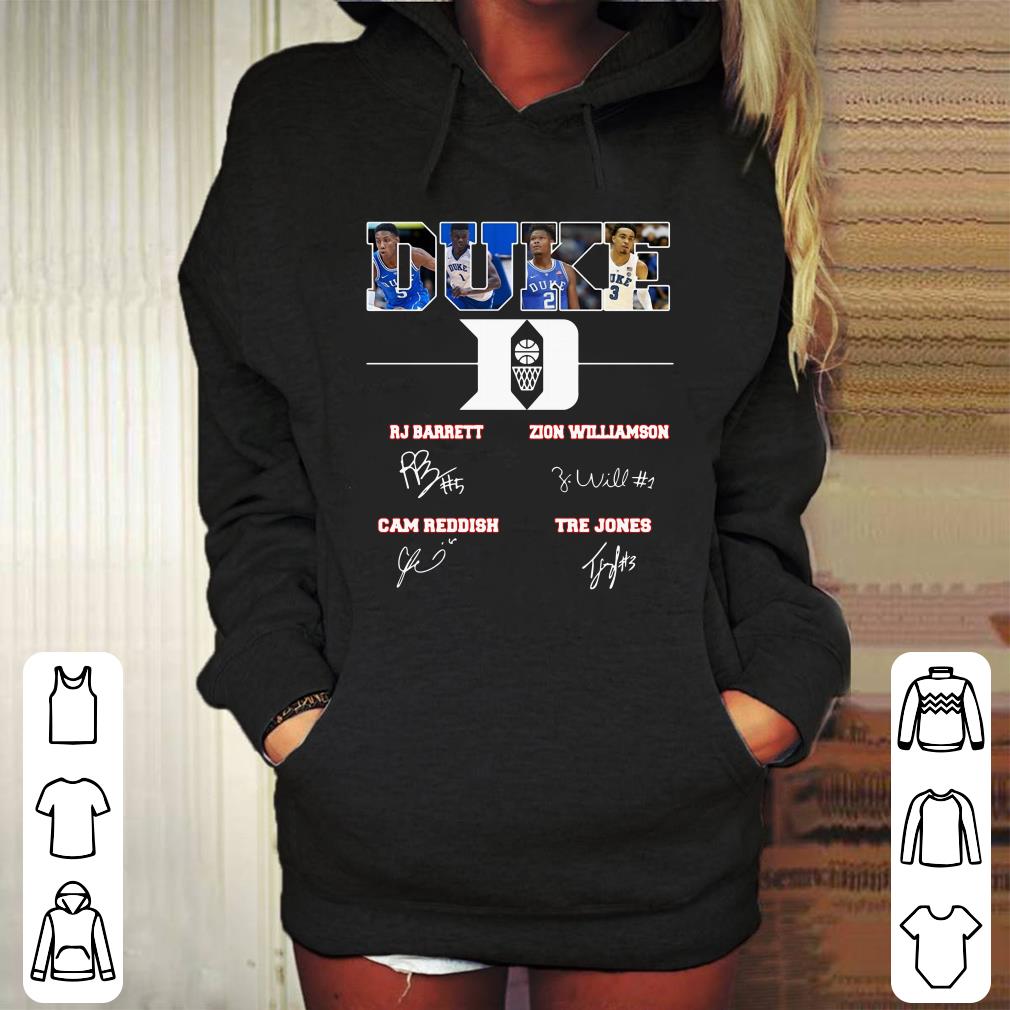 Duke Rj Barreit Zion Williamson signature shirt 4 - Duke Rj Barreit Zion Williamson signature shirt