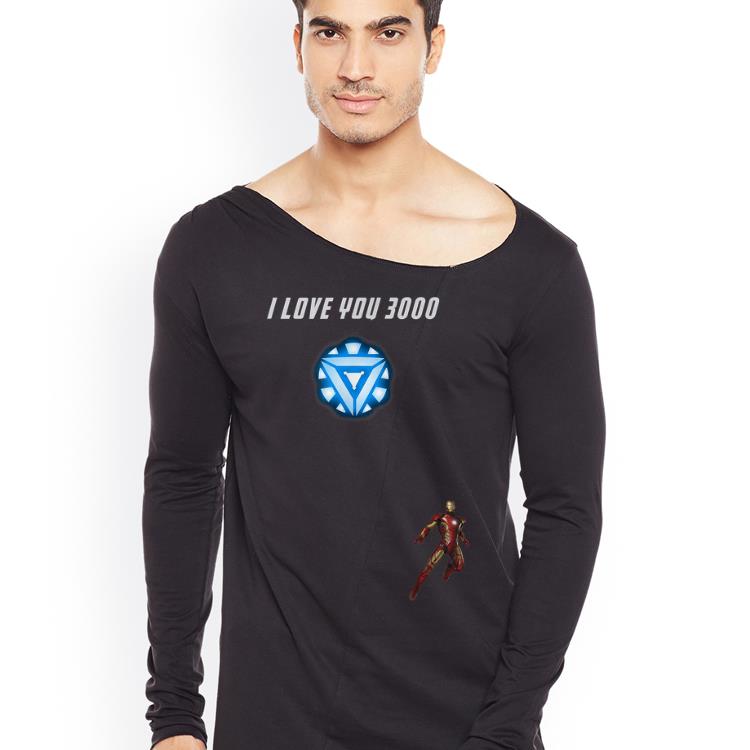 I Love You 3000 Iron man Arc reactor End game shirt I Love You 3000 Iron man Arc reactor End game shirt 4 - I Love You 3000 Iron man Arc reactor End game shirt
