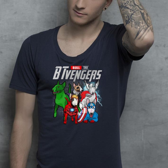 Marvel evenger Bull Terrier shirt 4 - Marvel evenger Bull Terrier shirt