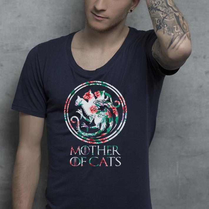 Mother Of Cats Floral Mothers Day shirt Mother Of Cats Floral Mothers Day shirt 4 - Mother Of Cats Floral Mothers Day shirt