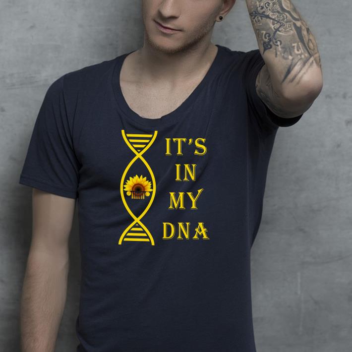 Sunflower jeep it s in my DNA shirt 4 - Sunflower jeep it’s in my DNA shirt