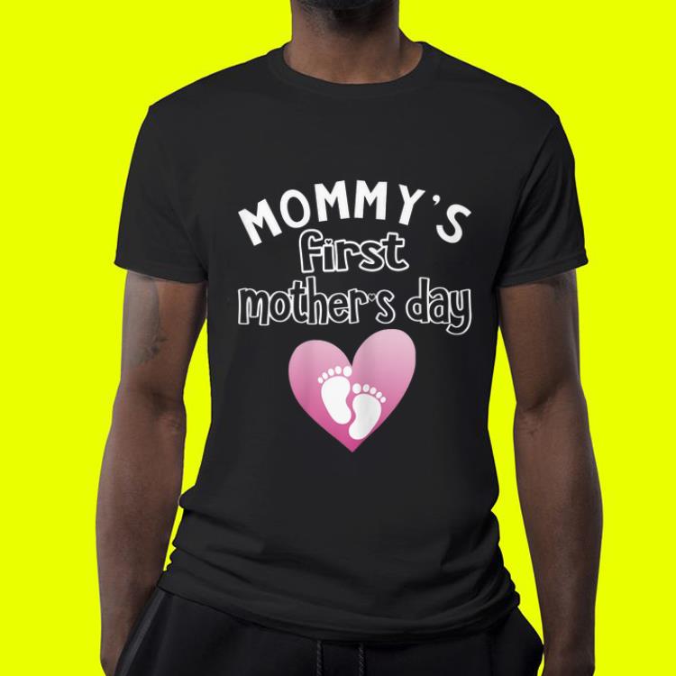 My First Mother s Day 2019 Heart Baby Feet shirt 4 - My First Mother's Day 2019 Heart Baby Feet shirt