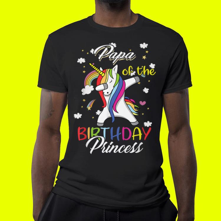 Papa Of A Birthday Princess Unicorn Dab shirt Papa Of A Birthday Princess Unicorn Dab shirt 4 - Papa Of A Birthday Princess Unicorn Dab shirt