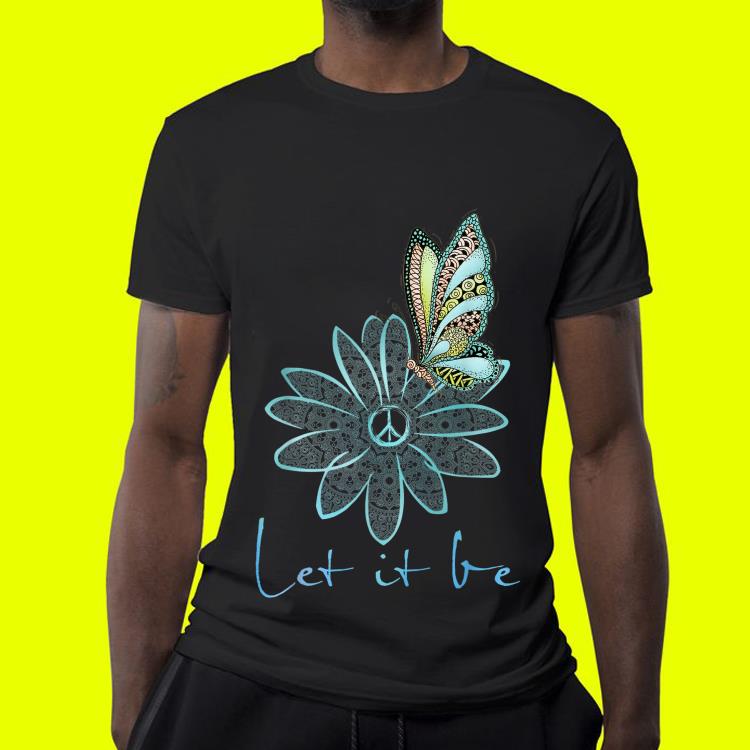 let it be flower butterfly shirt 4 - let it be flower butterfly shirt