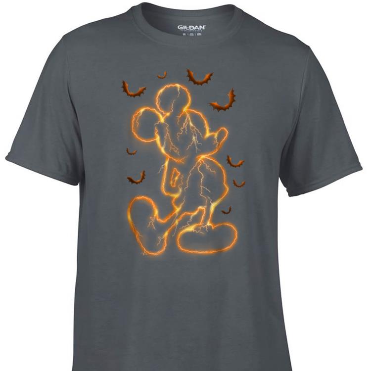Awesome Disney Halloween Bat Thunder Mickey Mouse shirt 1 - Awesome Disney Halloween Bat Thunder Mickey Mouse shirt