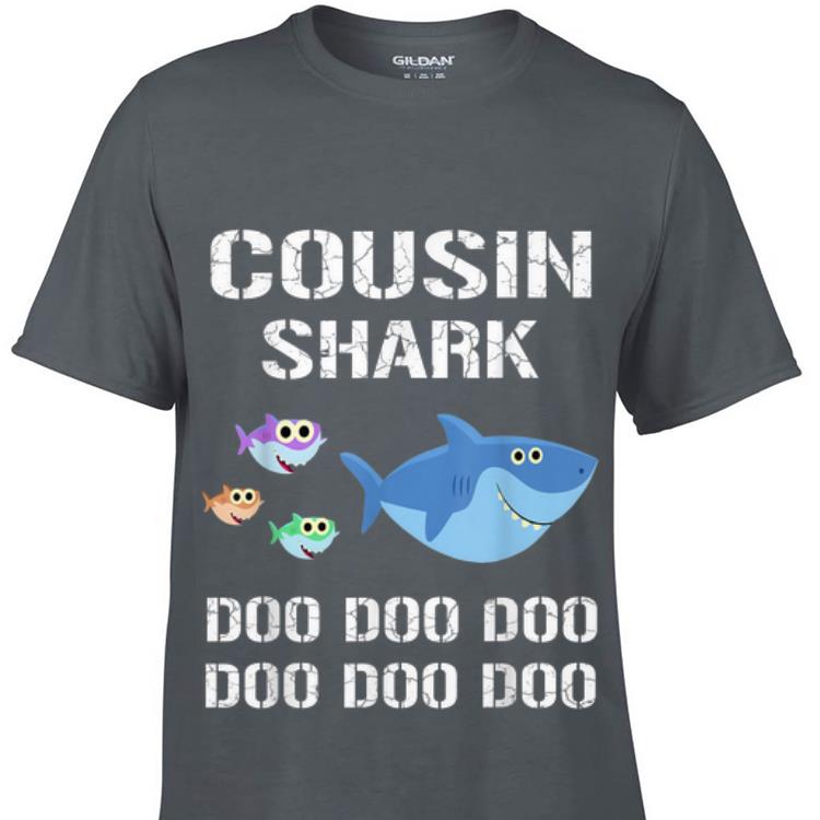 Cousin Shark Doo Doo Doo Family hoodie 1 - Cousin Shark Doo Doo Doo Family hoodie