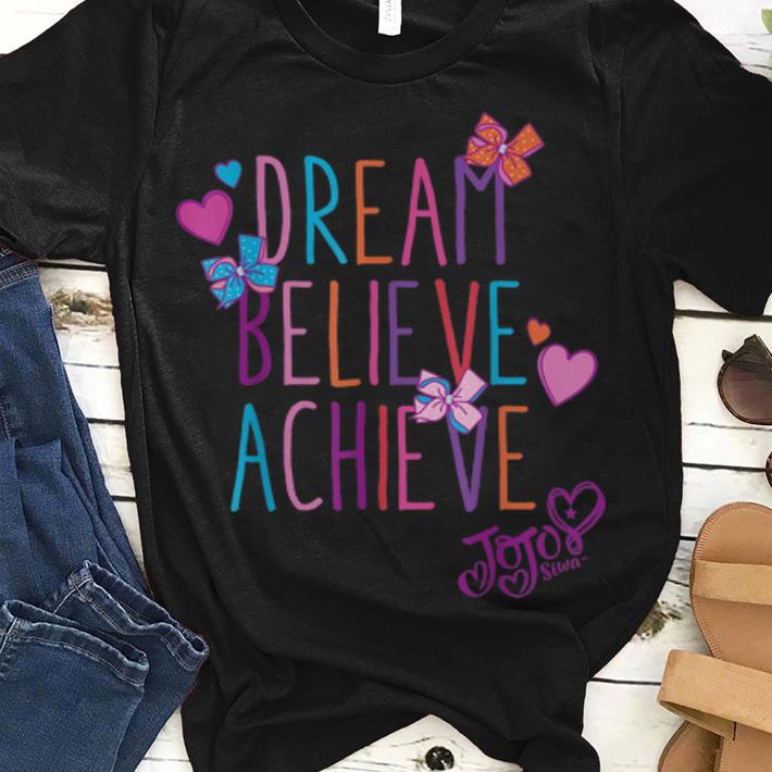 Fram Believe Achieve Nickelodeon JoJo guy tee 1 - Fram Believe Achieve Nickelodeon JoJo guy tee