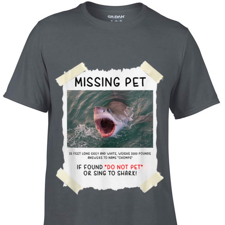 Missing Pet If Found Do Not Pet Or Sing To Shark sweater 1 - Missing Pet If Found Do Not Pet Or Sing To Shark sweater