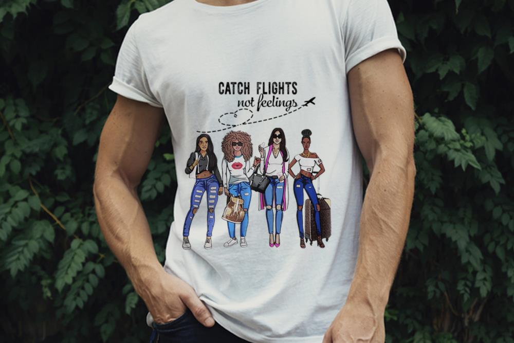The Best Catch Flights Not Feelings Summer shirt 1 - The Best Catch Flights Not Feelings Summer shirt