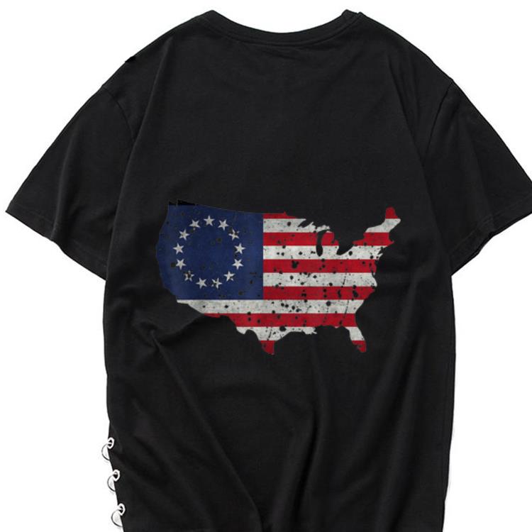 The best trend Betsy Ross Flag Apparel USA Shape Revolutionary War shirt 1 - The best trend Betsy Ross Flag Apparel USA Shape Revolutionary War shirt