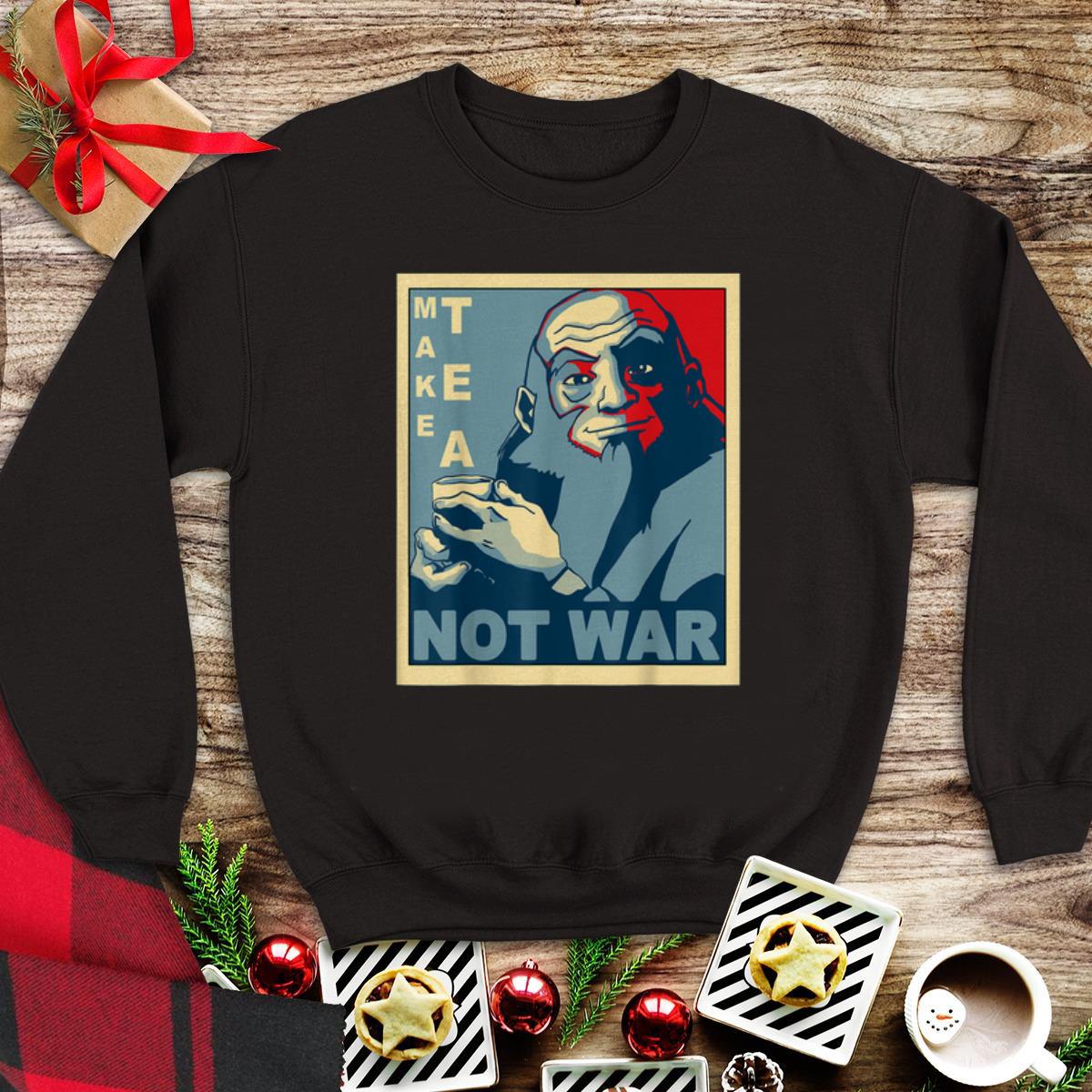 Avatar Iroh Make Tea Not War sweater 1 - Avatar Iroh Make Tea Not War sweater