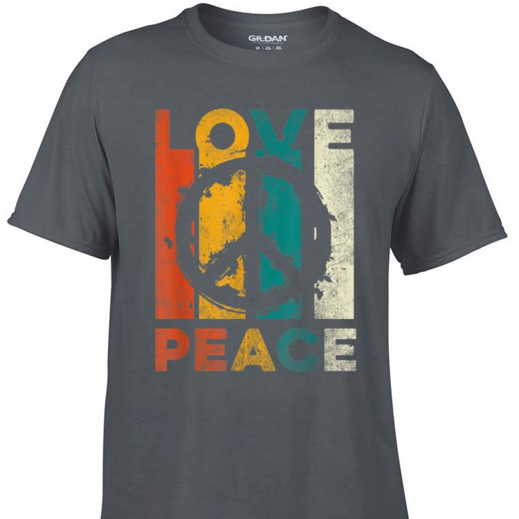 Awesome Vintage Love Peace shirt 1 - Awesome Vintage Love Peace shirt