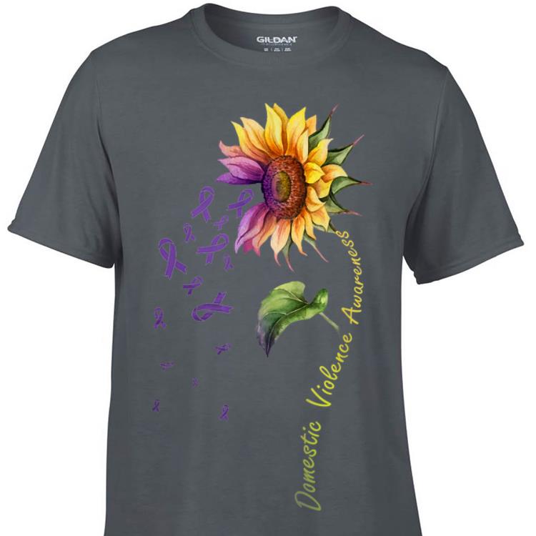Domestic Vilolence Awareness Sunflower sweater 1 - Domestic Vilolence Awareness Sunflower sweater