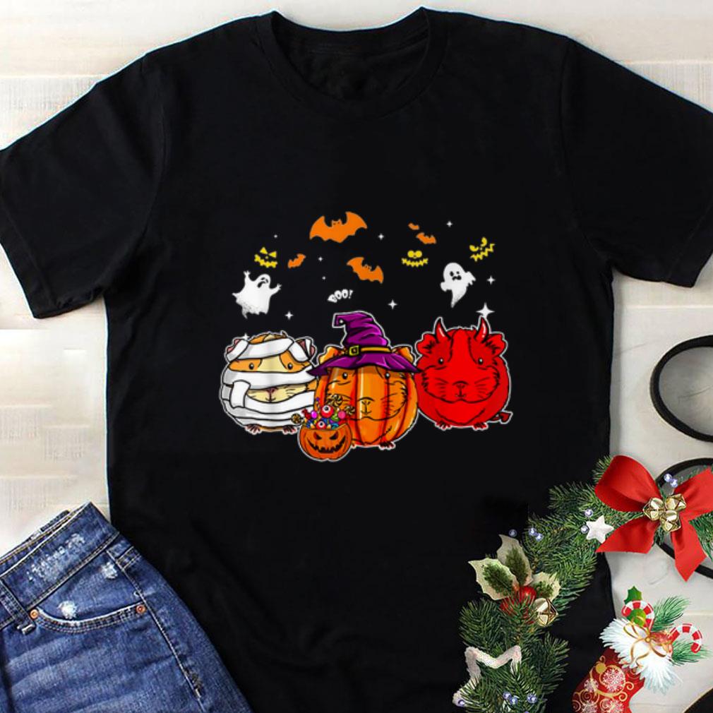 Funny Guinea Pigs Pumpkins happy halloween shirt 1 - Funny Guinea Pigs Pumpkins happy halloween shirt