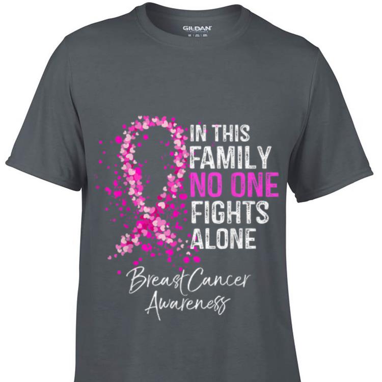 Top In This No One Fights Alone Breast Cancer Awareness guy tee 1 - Top In This No One Fights Alone Breast Cancer Awareness guy tee