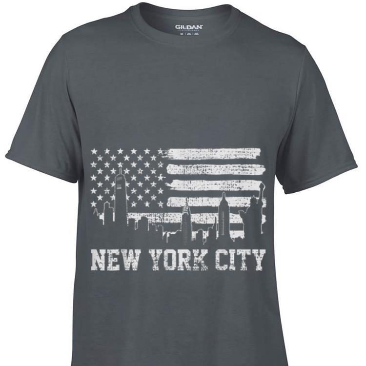 Top New York City American Flag guy tee 1 - Top New York City American Flag guy tee