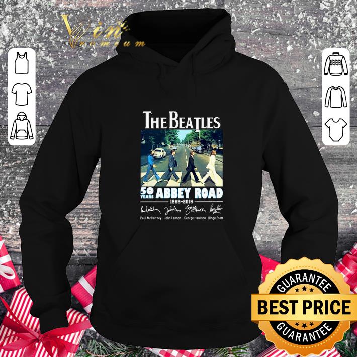 Best The Beatles 50 years Abbey Road 1969-2019 Signatures shirt Best The Beatles 50 years Abbey Road 1969 2019 Signatures shirt 4 - Best The Beatles 50 years Abbey Road 1969-2019 Signatures shirt