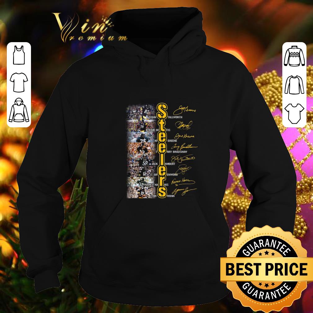 Cheap Steelers John Stallworth Jerome Bettis joe Greene Signatures shirt Cheap Steelers John Stallworth Jerome Bettis joe Greene Signatures shirt 4 - Cheap Steelers John Stallworth Jerome Bettis joe Greene Signatures shirt