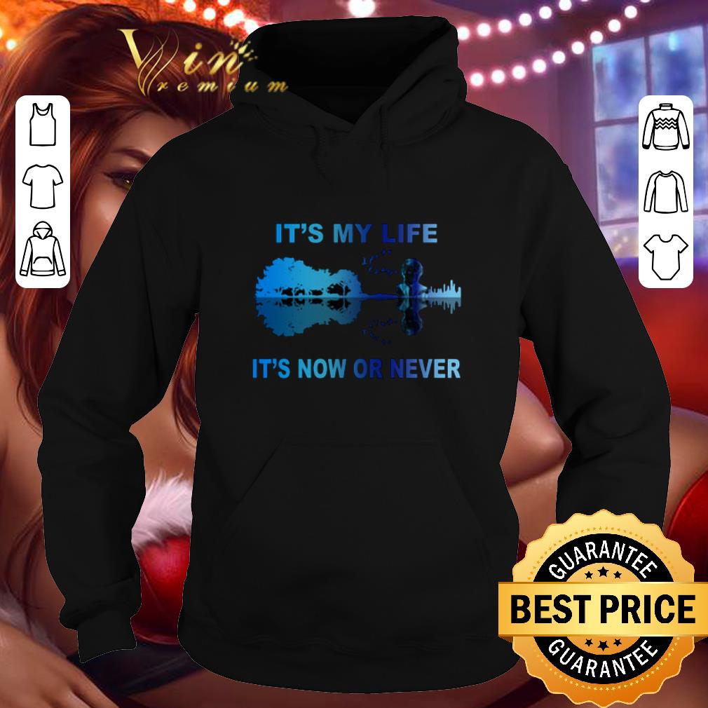 Nice It s my life it s now or never Jon Bon Jovi guitar lake shirt 4 - Nice It's my life it's now or never Jon Bon Jovi guitar lake shirt