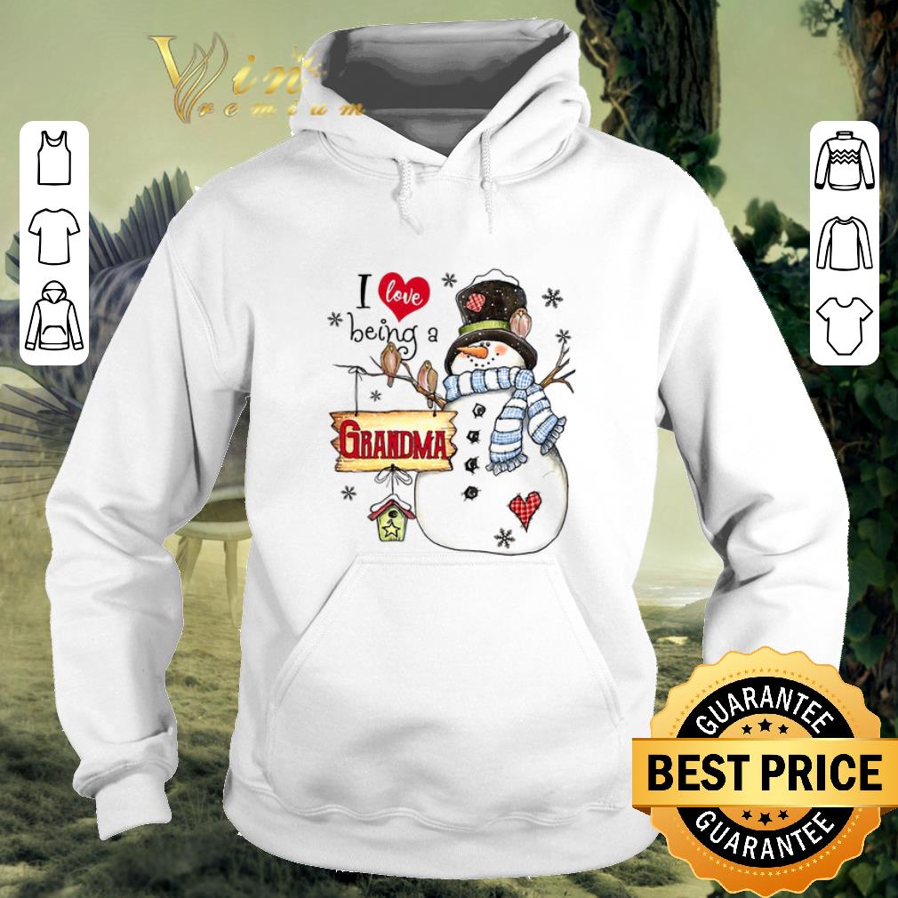 Nice Snowman I love being a grandma Christmas shirt 4 - Nice Snowman I love being a grandma Christmas shirt