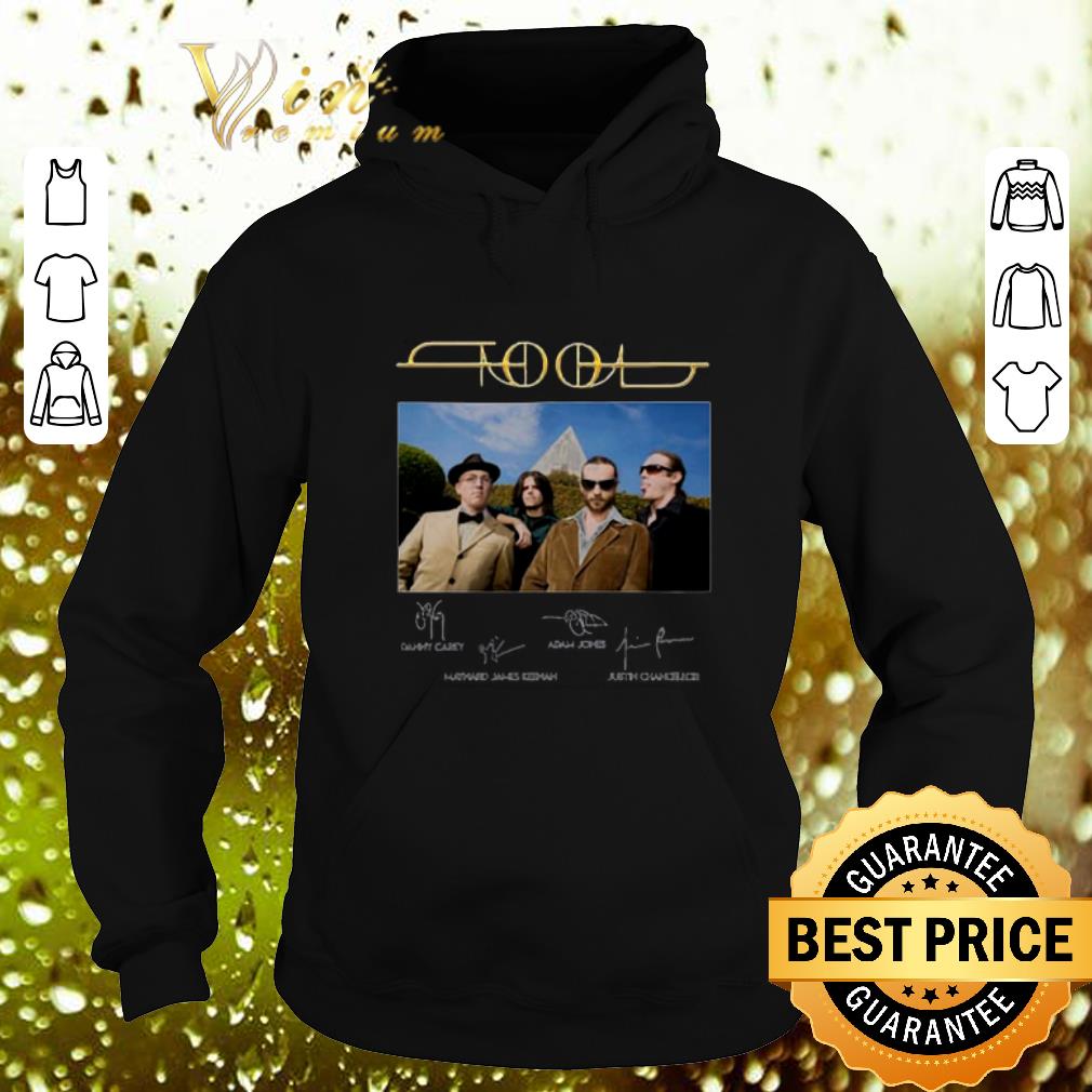 Top Tool Rock Band Signatures shirt 4 - Top Tool Rock Band Signatures shirt