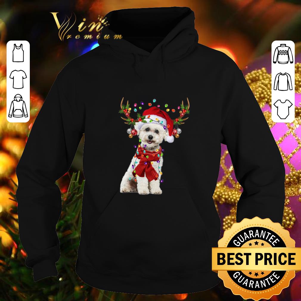 Cool Bichon Frise Reindeer Christmas shirt 4 - Cool Bichon Frise Reindeer Christmas shirt