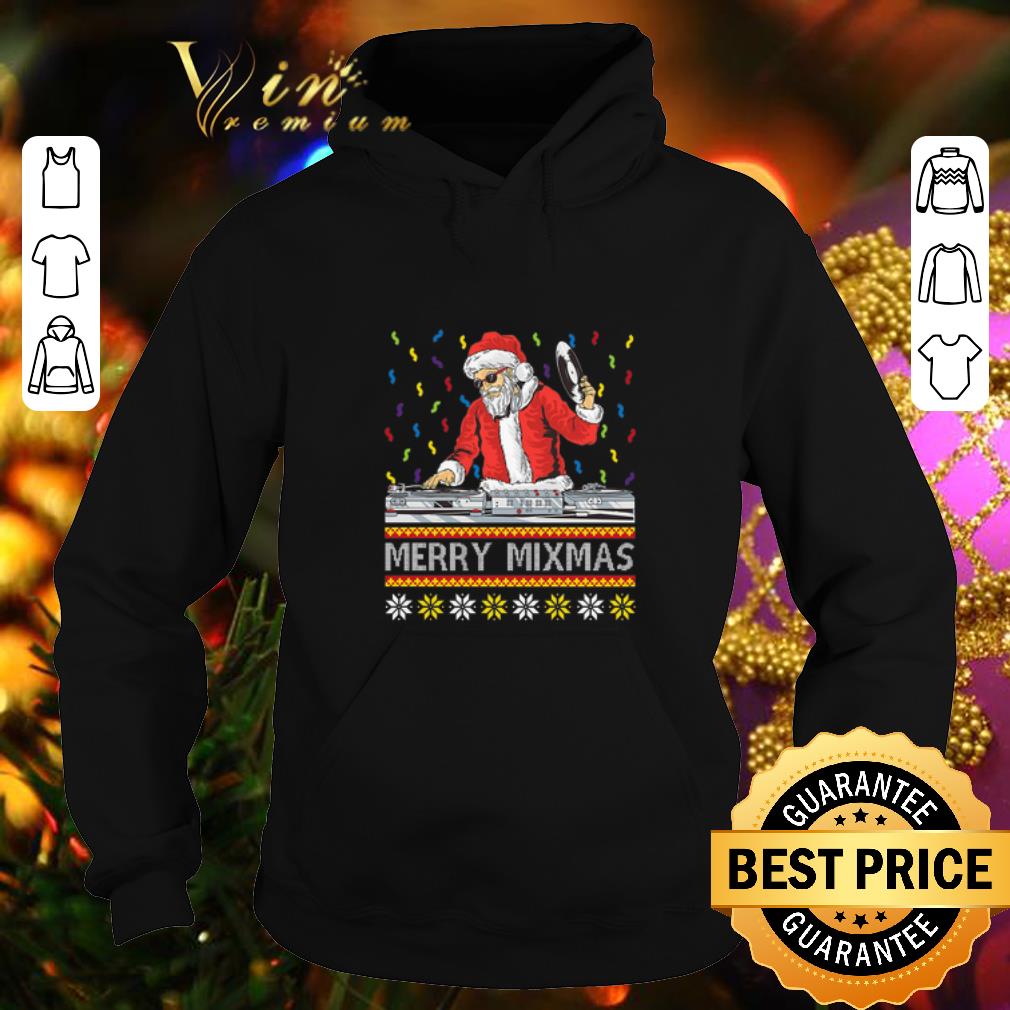 Cool DJ Santa Merry Mixmas Christmas shirt 4 - Cool DJ Santa Merry Mixmas Christmas shirt