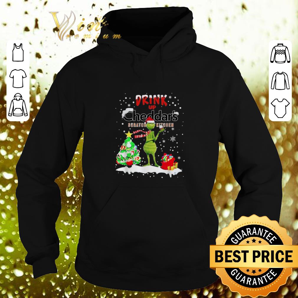 Cool Grinch Drink Up Cheddar s Scratch Kitchen Christmas shirt 4 - Cool Grinch Drink Up Cheddar's Scratch Kitchen Christmas shirt