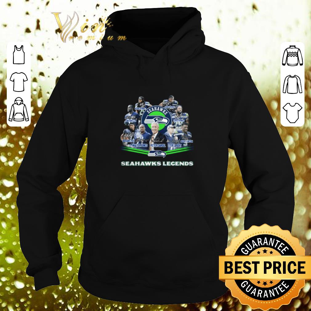 Cool Seattle Seahawks Legends signatures shirt 4 - Cool Seattle Seahawks Legends signatures shirt