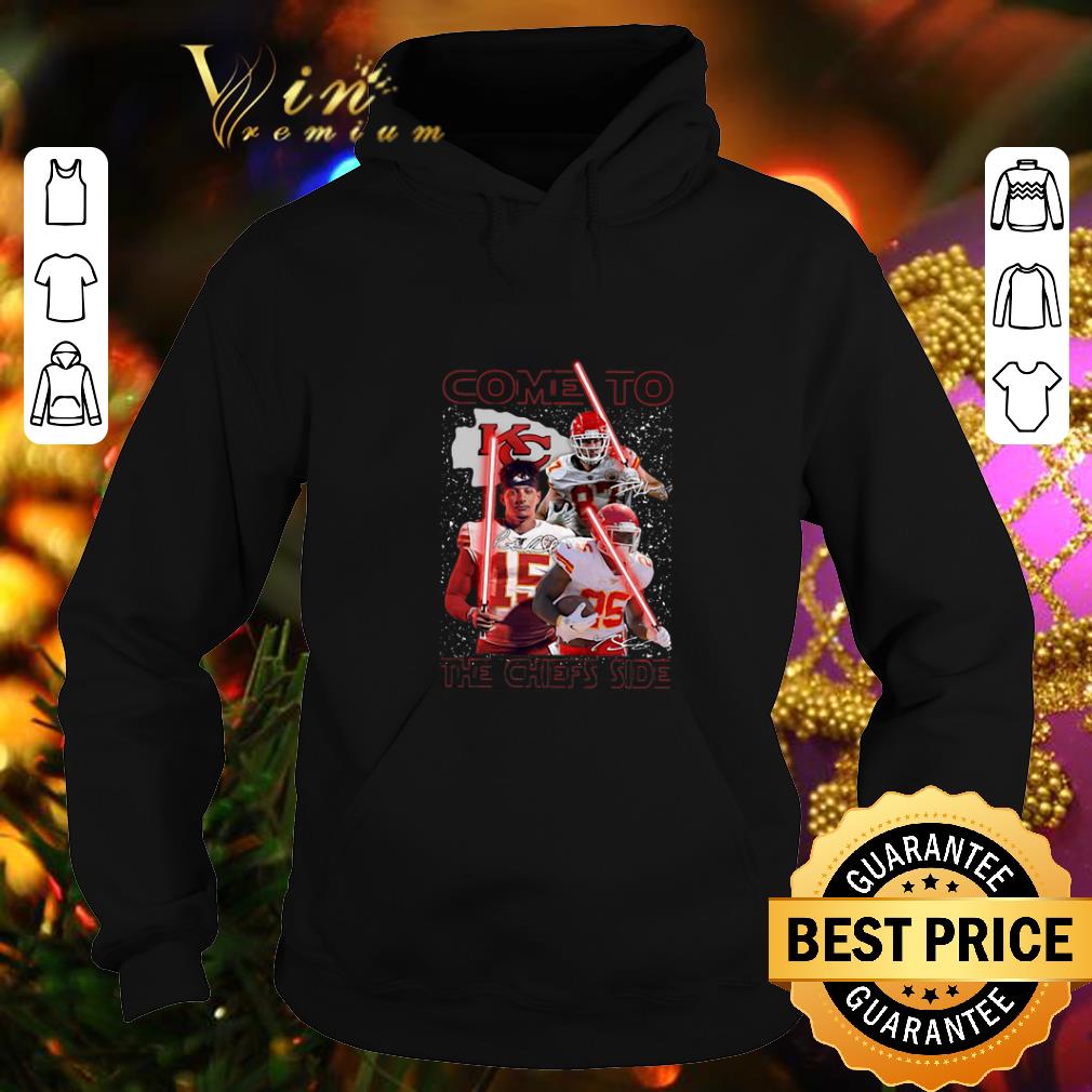 Nice Come To The Kansas City Chiefs Side Star Wars Signatures shirt Nice Come To The Kansas City Chiefs Side Star Wars Signatures shirt 4 - Nice Come To The Kansas City Chiefs Side Star Wars Signatures shirt