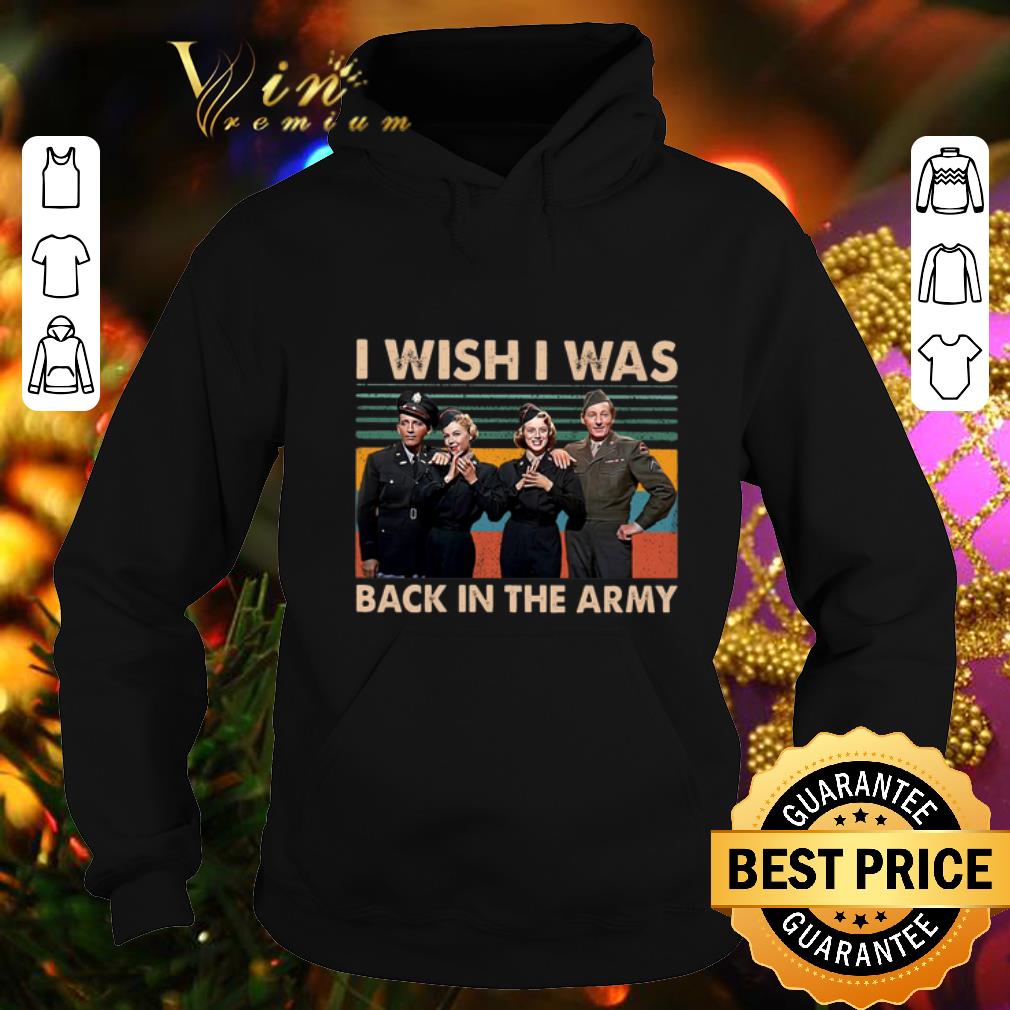 Nice White Christmas I wish i was back in the army vintage shirt 4 - Nice White Christmas I wish i was back in the army vintage shirt