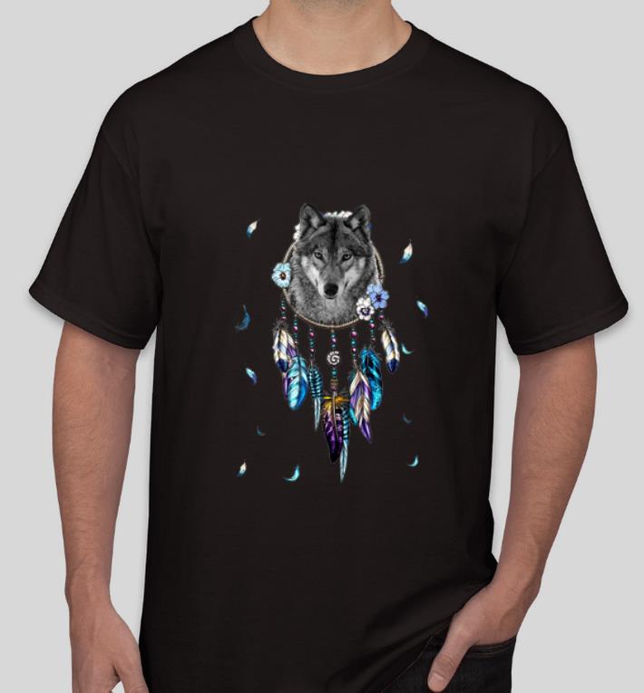 Awesome Dreamcatcher Wolf shirt 4 - Awesome Dreamcatcher Wolf shirt