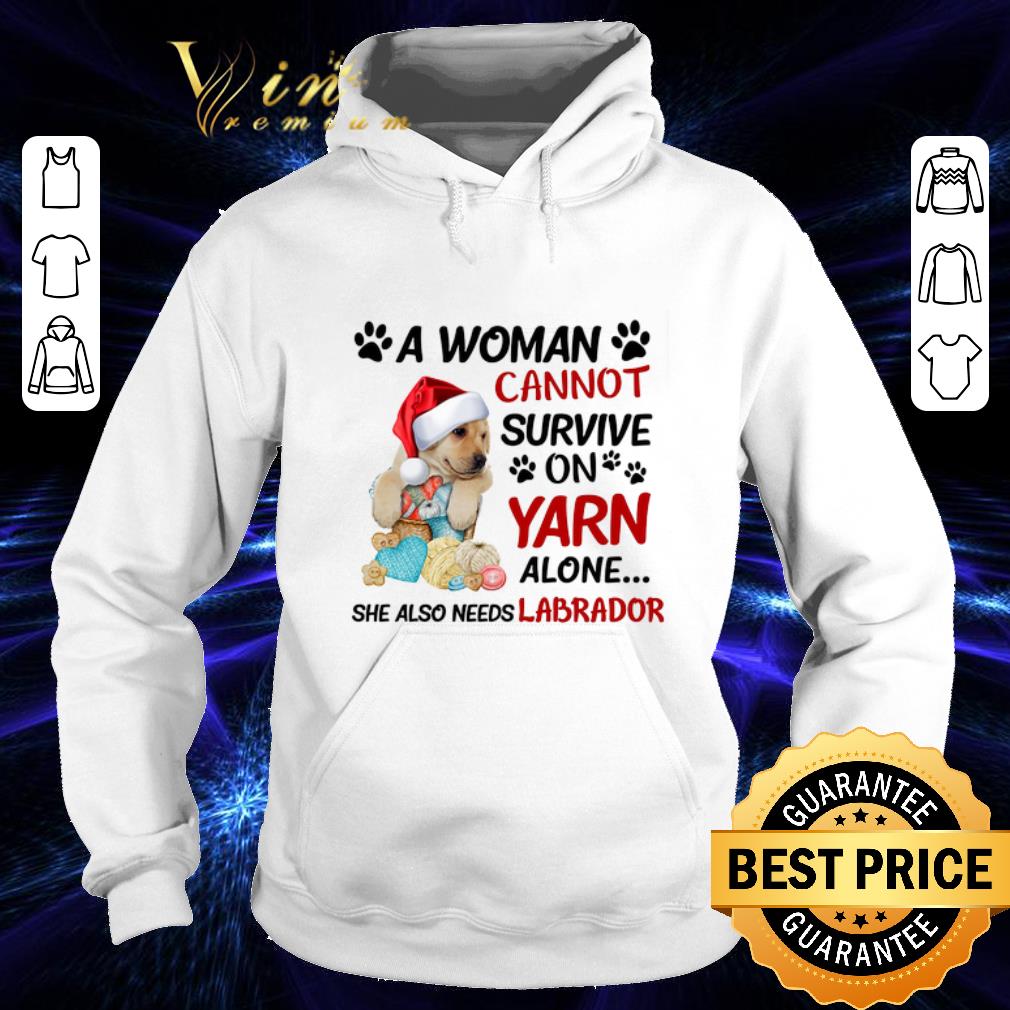 Cool A woman cannot survive on yarn alone she also needs Labrador shirt 4 - Cool A woman cannot survive on yarn alone she also needs Labrador shirt