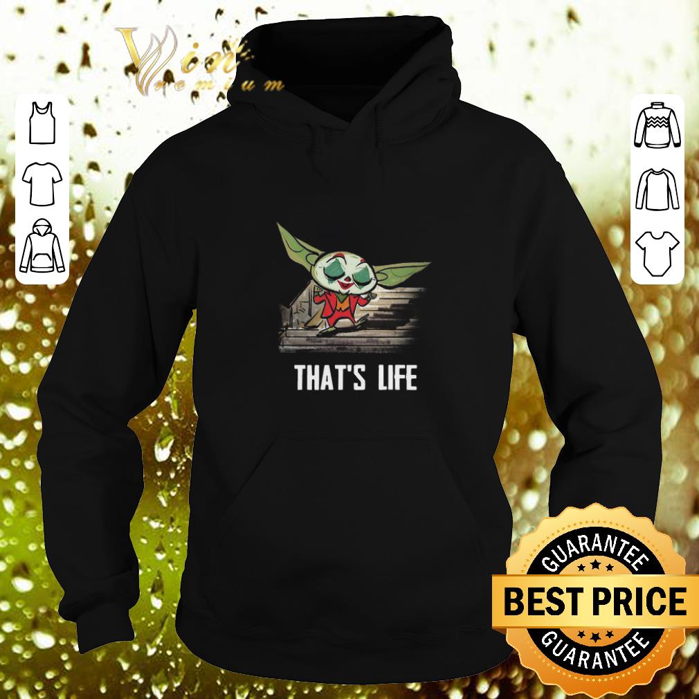 Cool Baby Yoda Joker That's Life shirt Cool Baby Yoda Joker That s Life shirt 4 - Cool Baby Yoda Joker That's Life shirt
