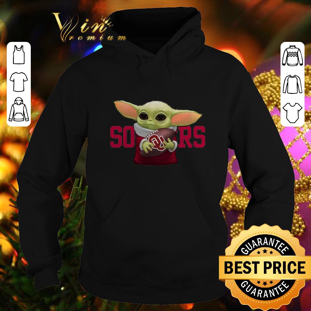 Cool Baby Yoda hug Oklahoma Sooners shirt Cool Baby Yoda hug Oklahoma Sooners shirt 4 - Cool Baby Yoda hug Oklahoma Sooners shirt