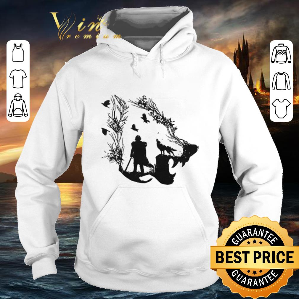 Cool Wolf Inspired Jon Snow Game Of Thrones shirt Cool Wolf Inspired Jon Snow Game Of Thrones shirt 4 - Cool Wolf Inspired Jon Snow Game Of Thrones shirt