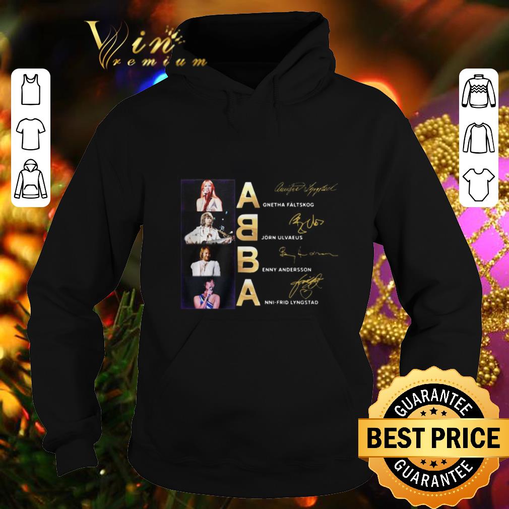 Nice ABBA Agnetha Faltskog Bjorn Ulvaeus Benny Andersson signatures shirt Nice ABBA Agnetha Faltskog Bjorn Ulvaeus Benny Andersson signatures shirt 4 - Nice ABBA Agnetha Faltskog Bjorn Ulvaeus Benny Andersson signatures shirt