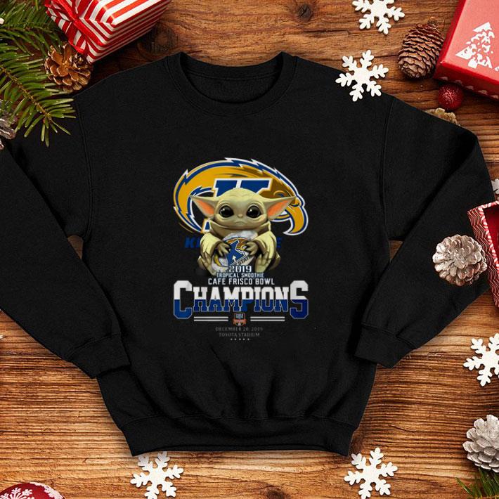 Baby Yoda Kent State Golden Flashes 2019 Frisco Bowl Champions shirt 4 - Baby Yoda Kent State Golden Flashes 2019 Frisco Bowl Champions shirt