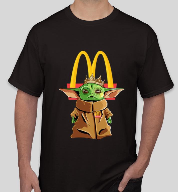 Hot Star Wars Baby Yoda King McDonald s shirt 4 - Hot Star Wars Baby Yoda King McDonald’s shirt