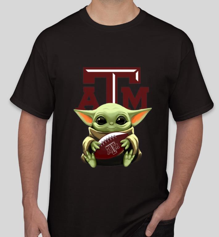 Original Star Wars Baby Yoda Hug Texas A M Aggies shirt 4 - Original Star Wars Baby Yoda Hug Texas A&M Aggies shirt