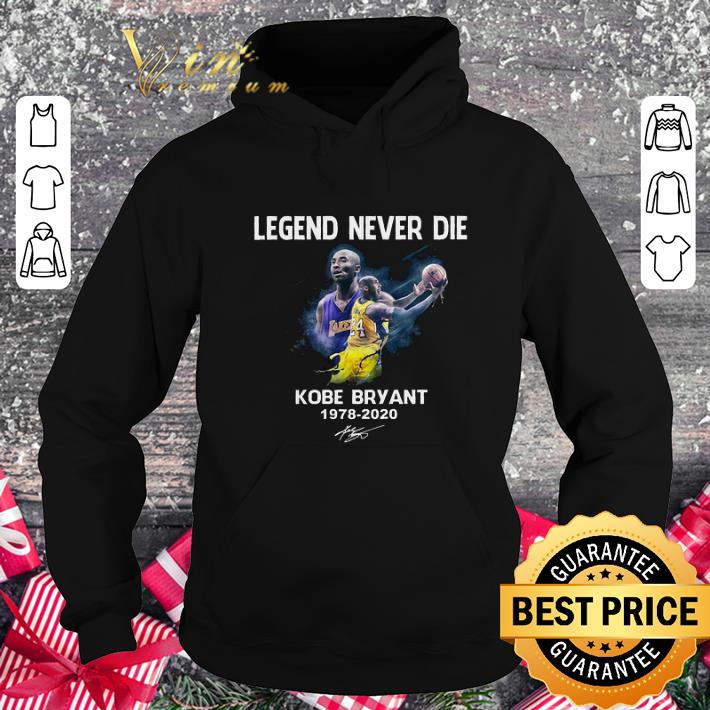 Cool Legends Never Die Rest In Peace Kobe Bryant 1978 2020 Signatures shirt 4 - Cool Legends Never Die Rest In Peace Kobe Bryant 1978 2020 Signatures shirt