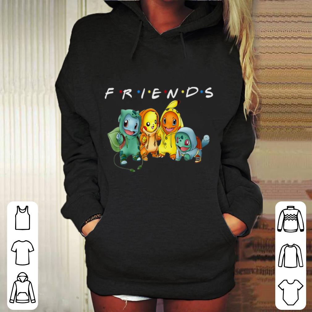 Funny Friends Pokemon Bulbasaur Pikachu Hitokage Squirtle Fushigidane shirt 4 - Funny Friends Pokemon Bulbasaur Pikachu Hitokage Squirtle Fushigidane shirt